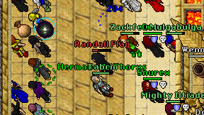 Randall Flag on screen