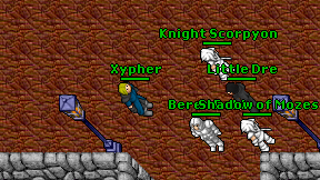 Xypher on screen