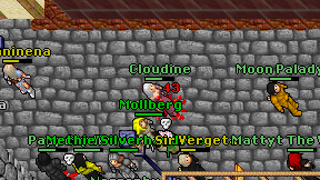 Cloudine on screen