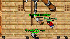 Heros Hunter on screen