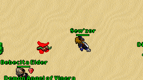 Sew'zor on screen