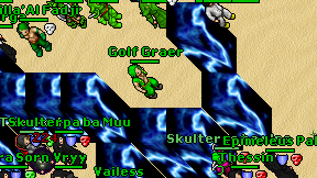Golf Graer on screen