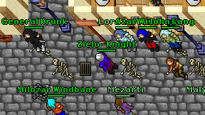 Zielo-Knight on screen