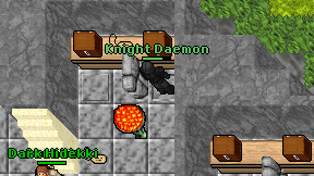 Knight Daemon on screen