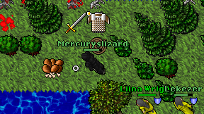 Mercuryslizard on screen
