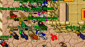 Quidditch druid on screen