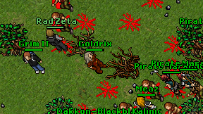 Goldrix on screen