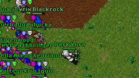 Dark Vora on screen
