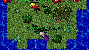 Frightfull'Signus on screen