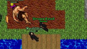 Drupy Kent on screen