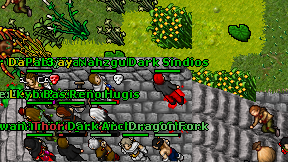 Dark Sindios on screen