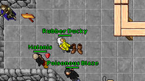 Rubber Ducky on screen