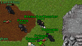 Atena Darkhunter on screen