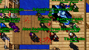 Flades on screen