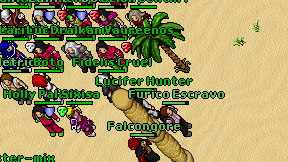 Lucifer Hunter on screen