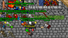 Guix Tron on screen