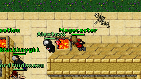 Magecaster on screen
