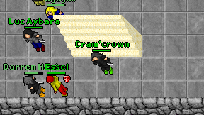Cram'crown on screen