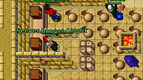 Seeven Dragon Knight on screen