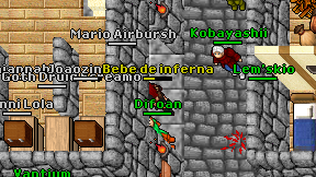 Bebe de inferna on screen
