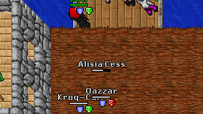 Alisia Cess on screen