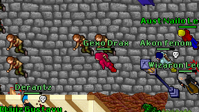Gexo Drax on screen