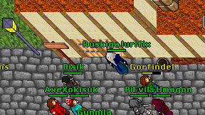 Ruskiga lurifix on screen