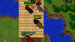 Oriq on screen