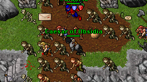 Caesar of Obsidia on screen