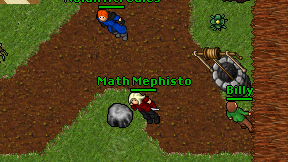 Math Mephisto on screen