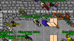 Ariwel The Wizard on screen