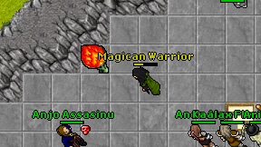 Magican Warrior on screen