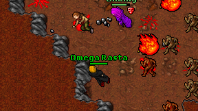 Omega Rasta on screen