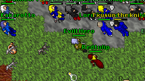 Evill Hero on screen