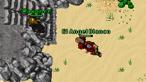 El Angel Blanco on screen