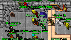 Bloody Sage on screen