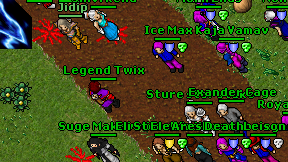 Legend Twix on screen