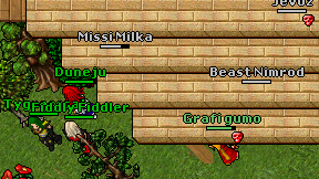 Beast Nimrod on screen