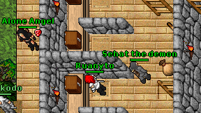 Sehat the demon on screen