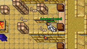 Ampersand on screen