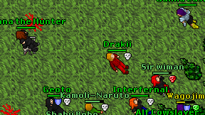 Drakii on screen