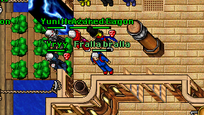 Fralla bralla on screen