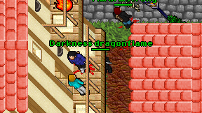 Darkness dragonflame on screen