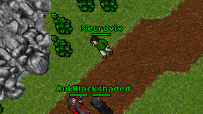 Necrovix on screen