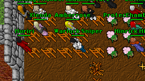 Warlock Sniper on screen