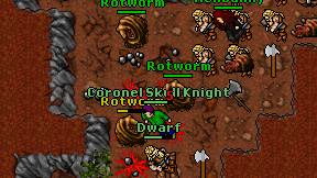 Coronel Skull Knight on screen