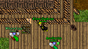 Kios Dukus on screen
