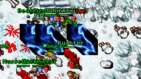 Rushter on screen