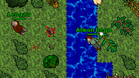Almon Dega on screen