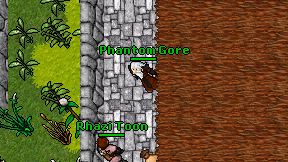 Phantom Gore on screen